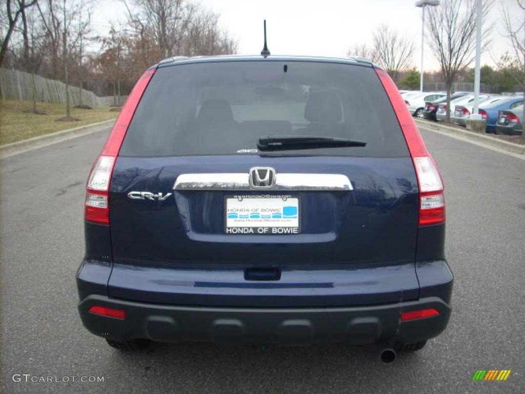 2007 CR-V EX 4WD - Royal Blue Pearl / Black photo #4
