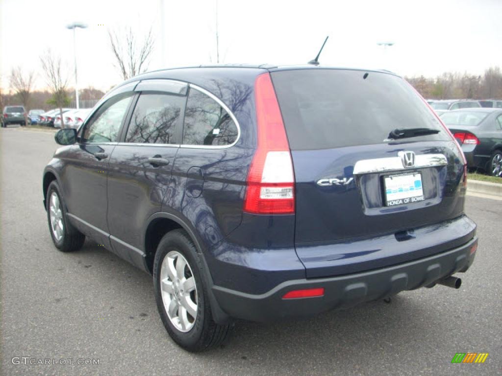 2007 CR-V EX 4WD - Royal Blue Pearl / Black photo #5