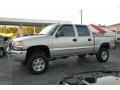 2005 Silver Birch Metallic GMC Sierra 1500 SLE Crew Cab 4x4  photo #9