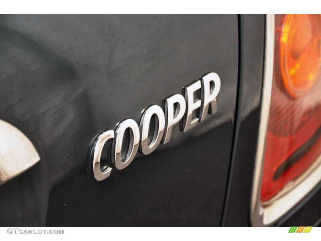 2009 Cooper Hardtop - British Racing Green Metallic / Checkered Carbon Black/Black photo #7