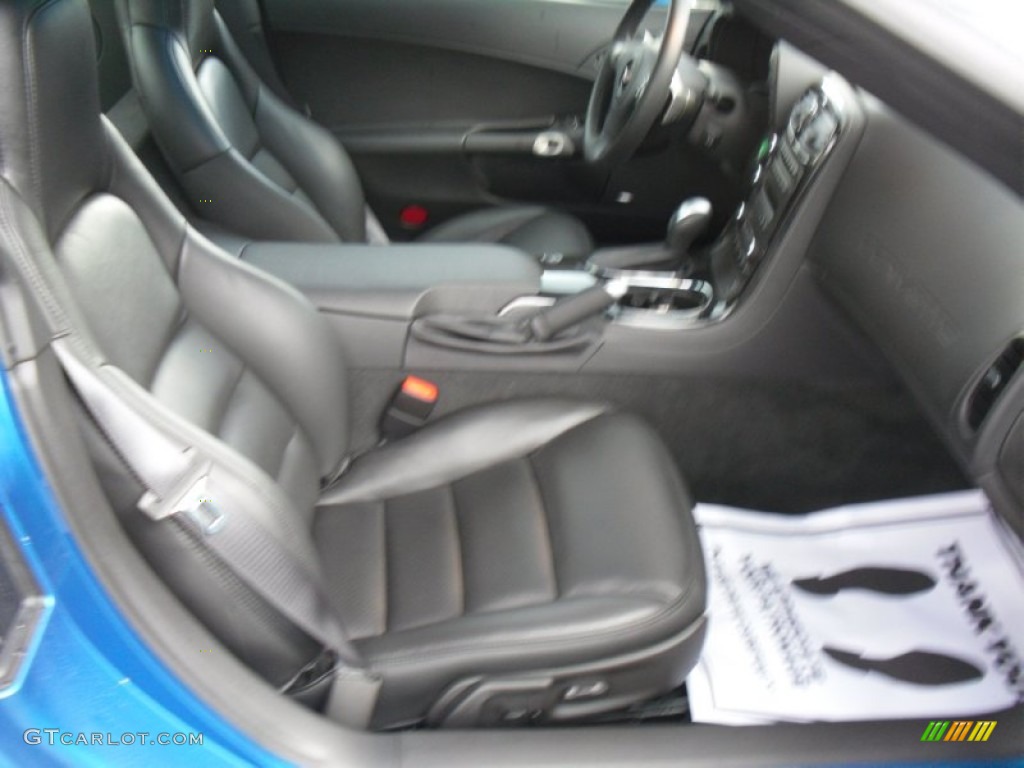 2011 Corvette Grand Sport Coupe - Jetstream Blue Tintcoat Metallic / Ebony Black photo #9