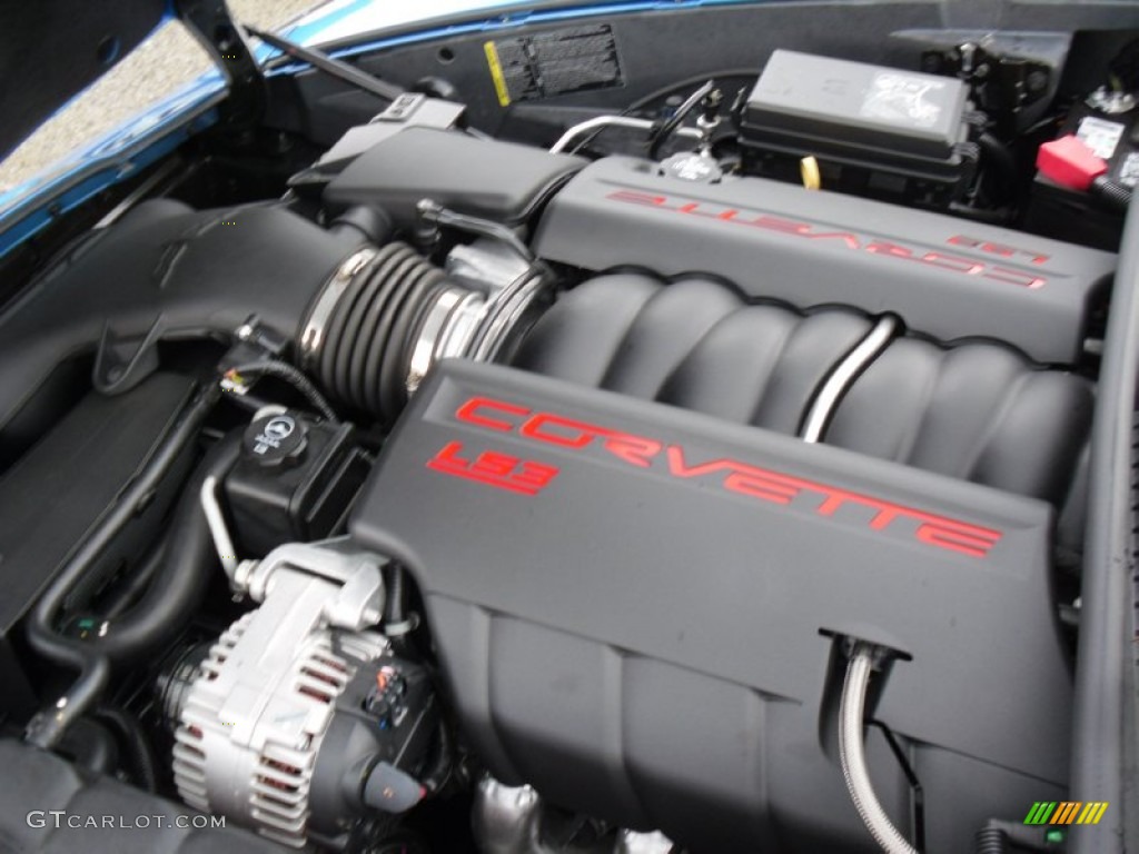 2011 Chevrolet Corvette Grand Sport Coupe 6.2 Liter OHV 16-Valve LS3 V8 Engine Photo #55308730