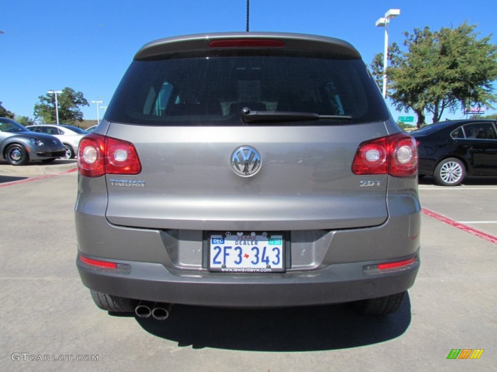 2010 Tiguan SEL - Alpine Grey Metallic / Charcoal photo #4