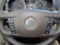 Pure Beige Steering Wheel Photo for 2010 Volkswagen Touareg #55309442