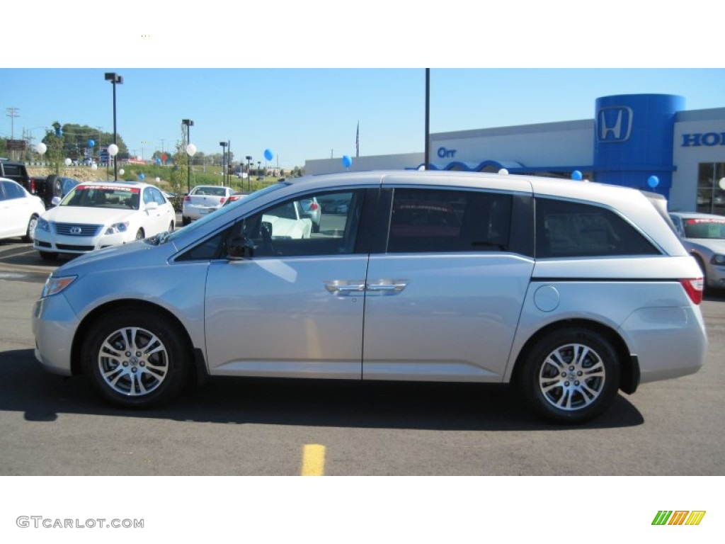 Alabaster Silver Metallic 2012 Honda Odyssey EX-L Exterior Photo #55310401