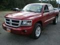 Deep Cherry Red Crystal Pearl 2011 Dodge Dakota Big Horn Crew Cab 4x4