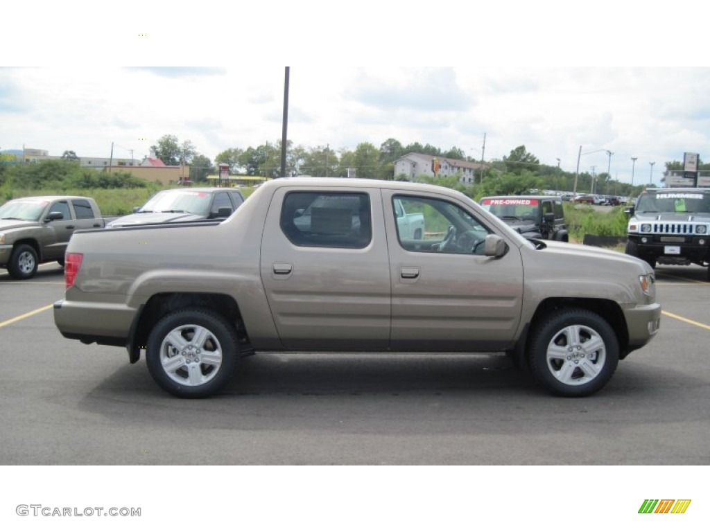 2011 Ridgeline RTL - Mocha Metallic / Beige photo #6