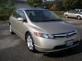 2008 Borrego Beige Metallic Honda Civic EX Sedan  photo #3