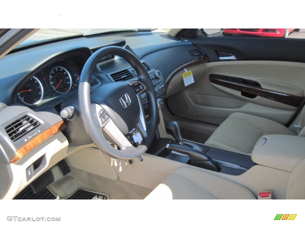 Ivory Interior 2012 Honda Accord EX Sedan Photo #55311004