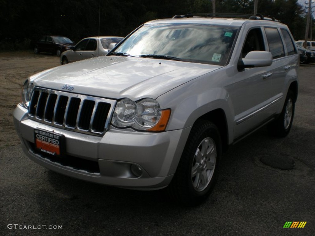 2010 Grand Cherokee Limited 4x4 - Bright Silver Metallic / Dark Slate Gray/Light Graystone photo #1