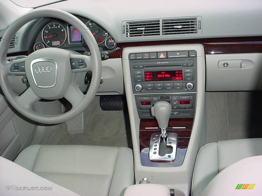 2008 A4 2.0T Special Edition Sedan - Ocean Blue Pearl Effect / Light Gray photo #13