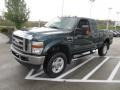 2009 Forest Green Metallic Ford F250 Super Duty XLT SuperCab 4x4  photo #5