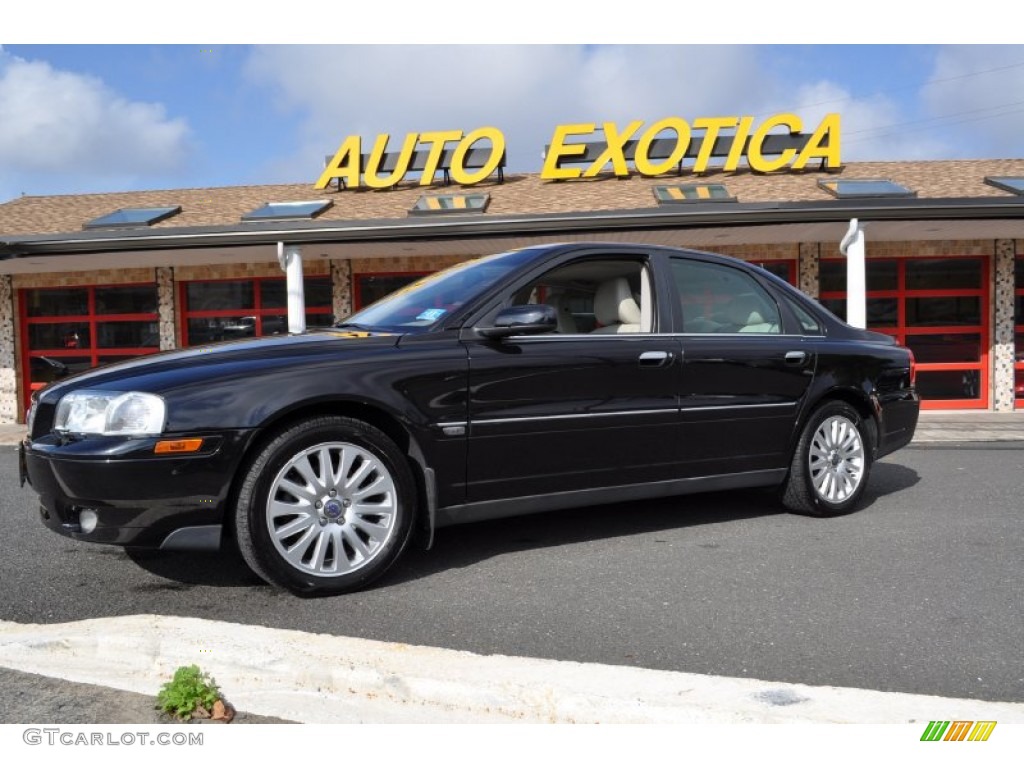 2006 S80 2.5T AWD - Black / Beige photo #1