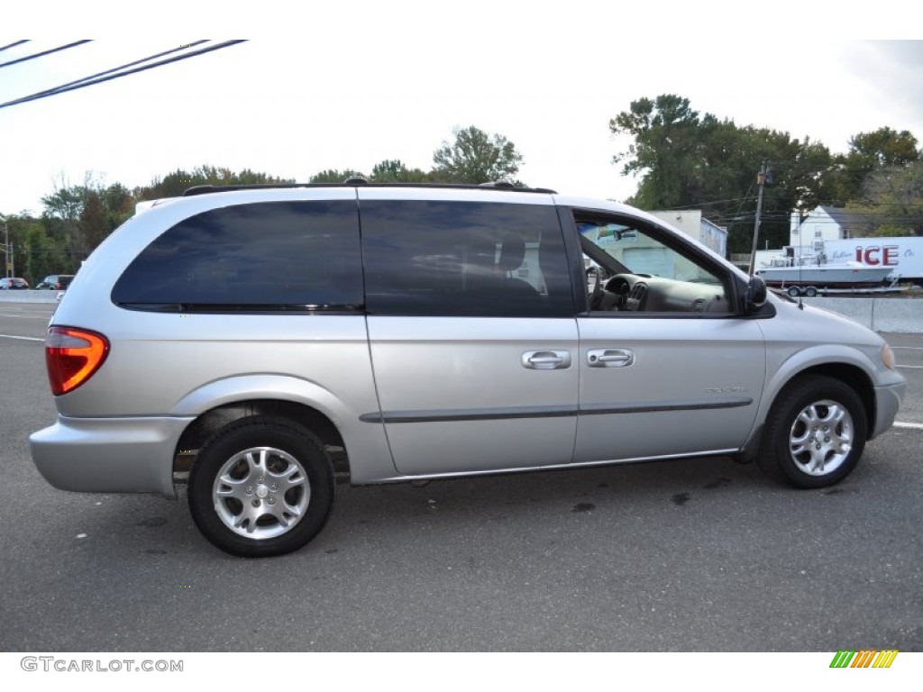 2001 Grand Caravan EX - Bright Silver Metallic / Taupe photo #24