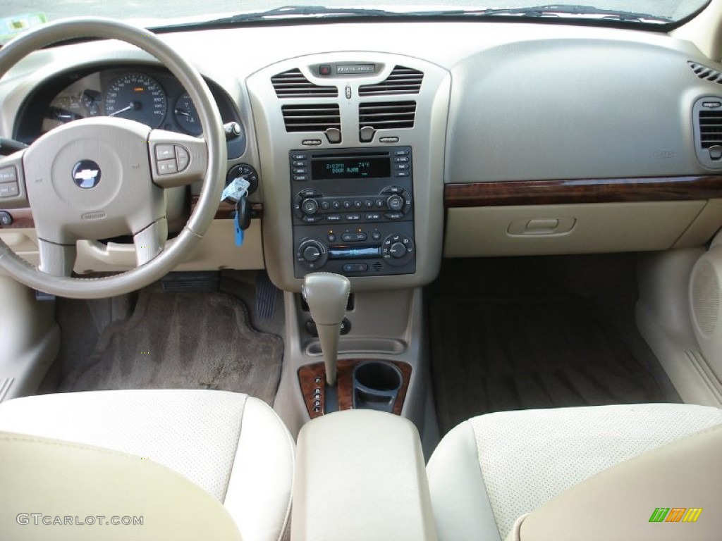 2005 Malibu LT V6 Sedan - White / Neutral Beige photo #12