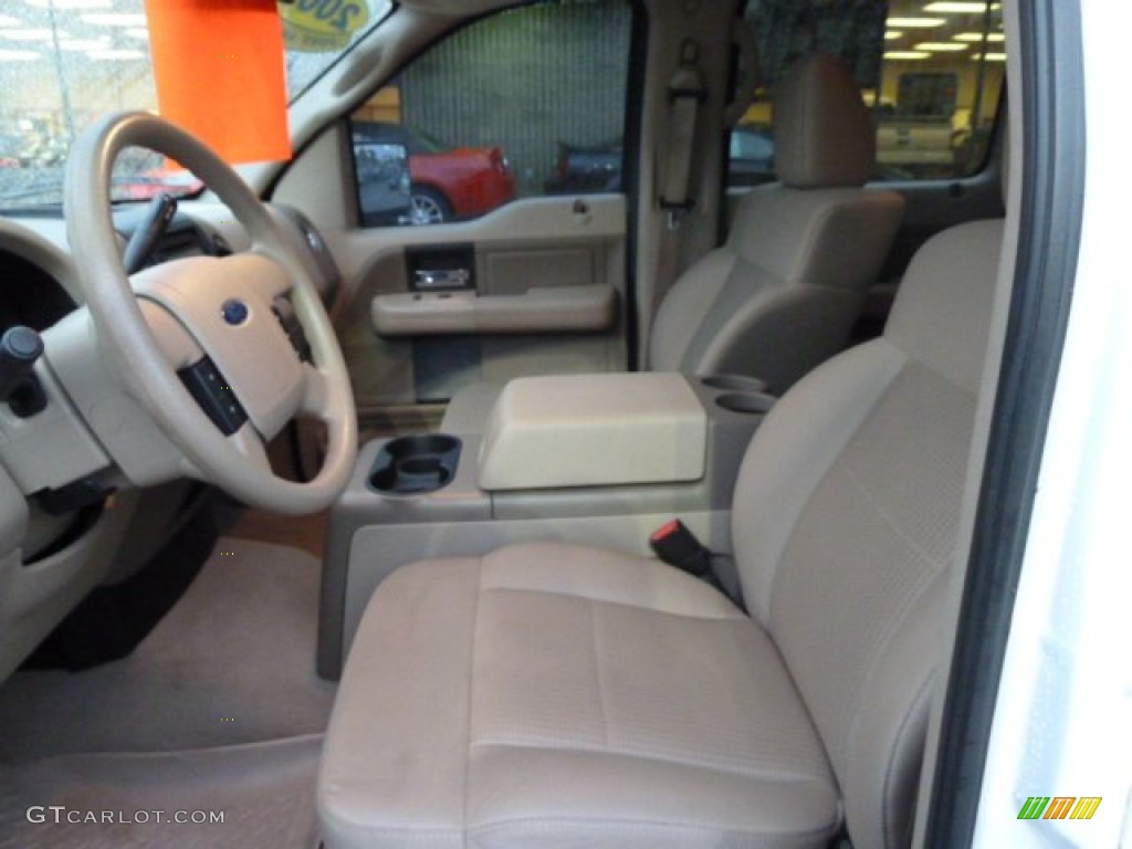 Tan Interior 2007 Ford F150 FX4 SuperCrew 4x4 Photo #55313897