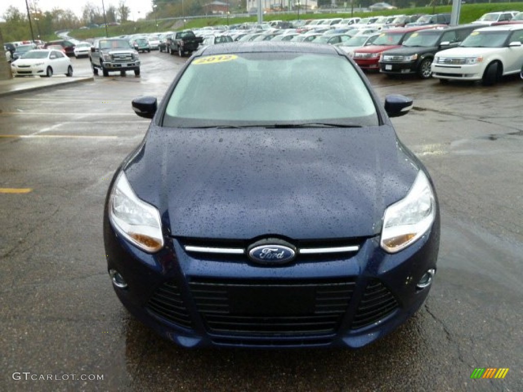 Kona Blue Metallic 2012 Ford Focus SEL Sedan Exterior Photo #55314226