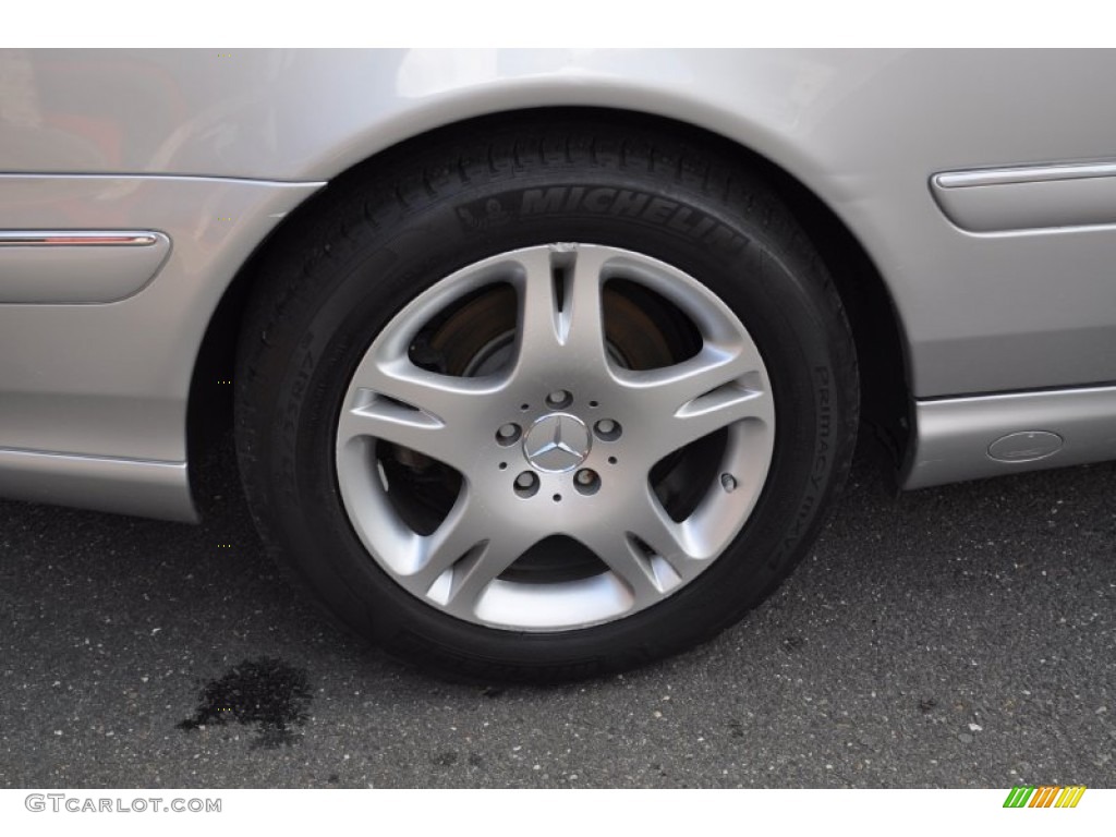 2004 CL 500 - Brilliant Silver Metallic / Charcoal photo #30