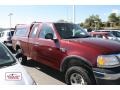1999 Toreador Red Metallic Ford F150 XL Extended Cab 4x4  photo #1
