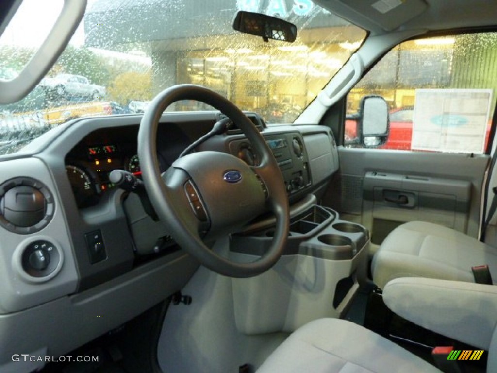 Medium Flint Interior 2012 Ford E Series Van E250 Extended Cargo Photo #55314646