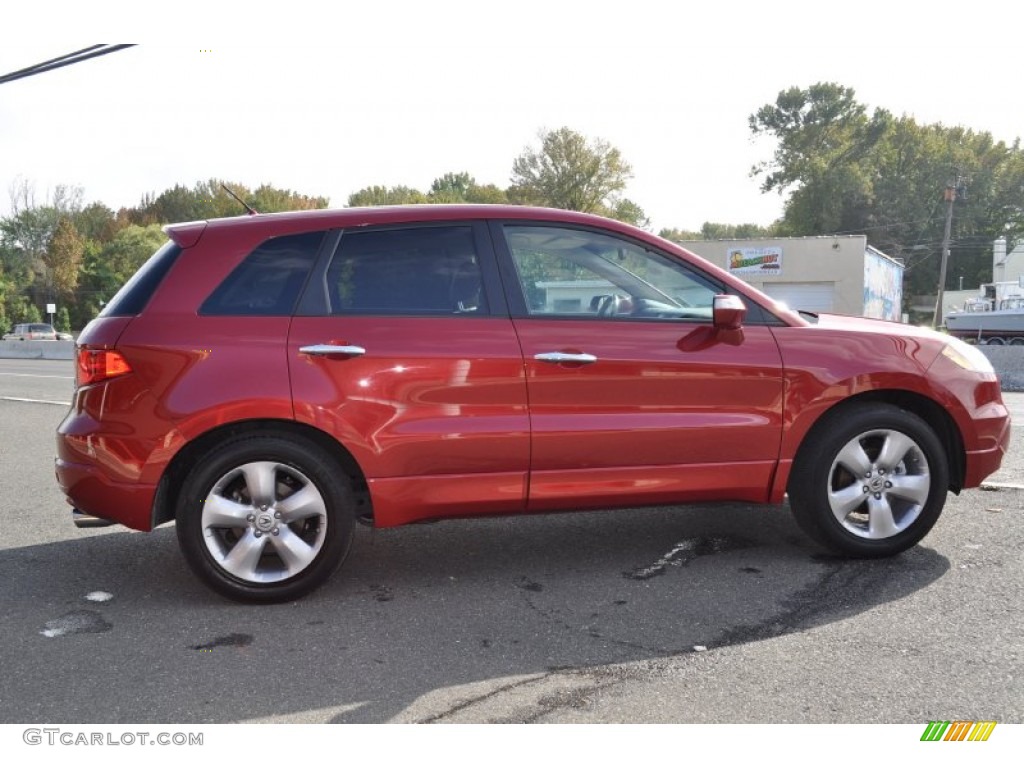 2008 RDX Technology - Moroccan Red Pearl / Taupe photo #37