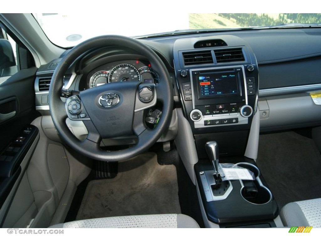 2012 Toyota Camry LE Ash Dashboard Photo #55314949