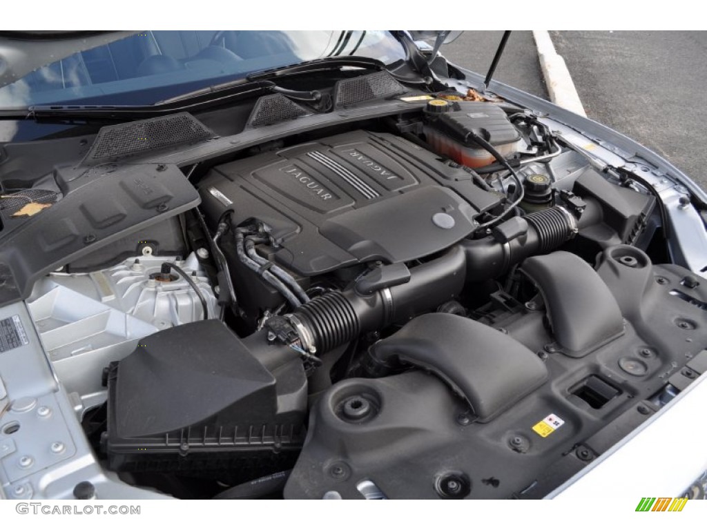 2011 Jaguar XJ XJL Supercharged 5.0 Liter Supercharged GDI DOHC 32-Valve VVT V8 Engine Photo #55315053