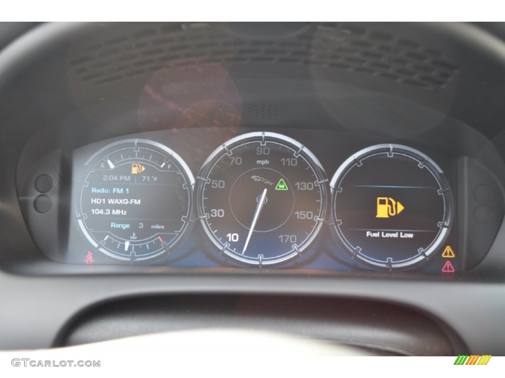2011 Jaguar XJ XJL Supercharged Gauges Photo #55315096