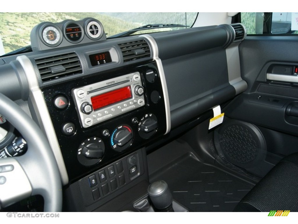 2012 Toyota FJ Cruiser 4WD Dark Charcoal Dashboard Photo #55315591