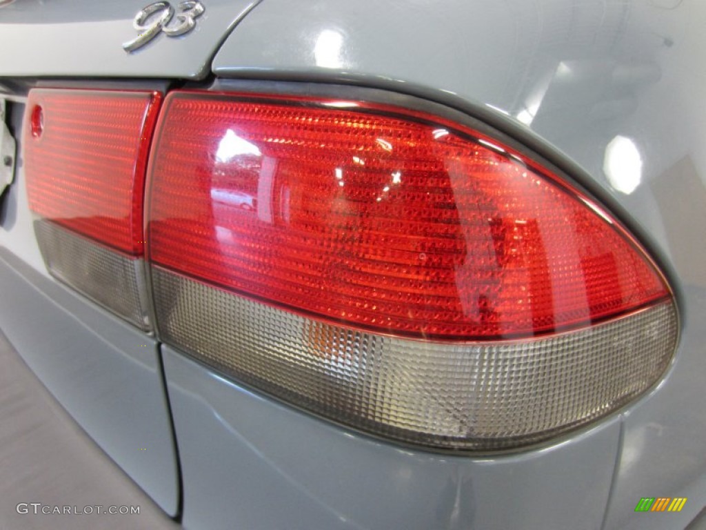 2003 9-3 SE Convertible - Dolphin Grey / Charcoal Grey photo #12