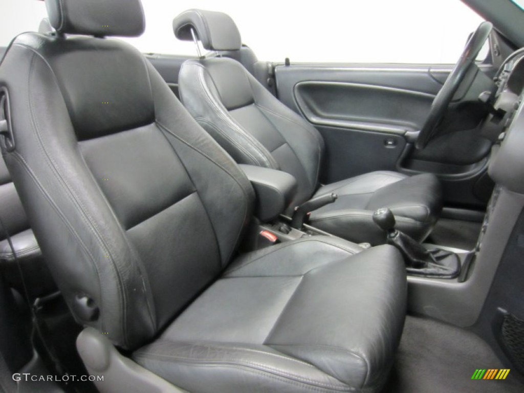 Charcoal Grey Interior 2003 Saab 9-3 SE Convertible Photo #55315972
