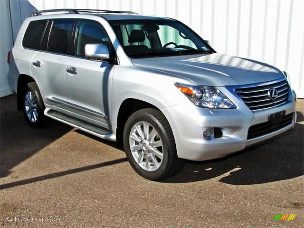 Mercury Silver Metallic 2010 Lexus LX 570 Exterior Photo #55316535