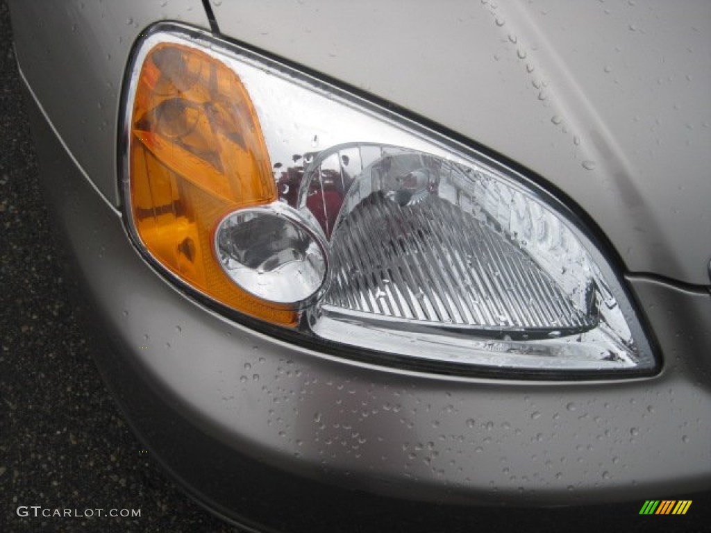 2003 Civic LX Sedan - Shoreline Mist Metallic / Ivory photo #13