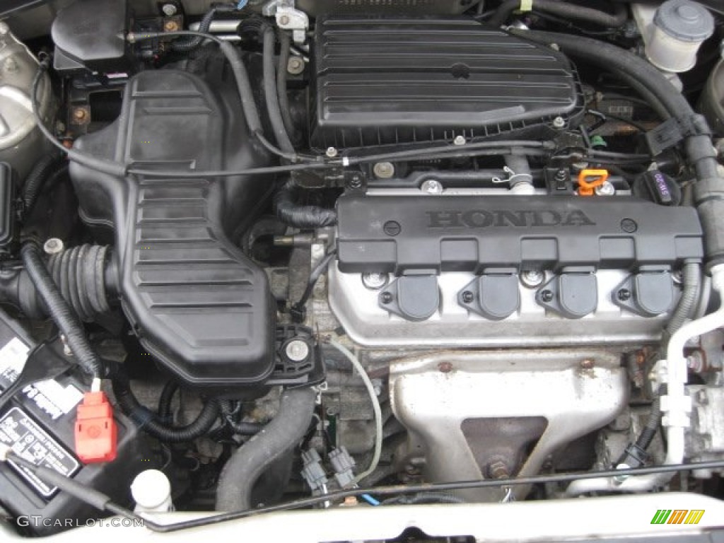2003 Honda Civic LX Sedan 1.7 Liter SOHC 16V 4 Cylinder Engine Photo #55316902