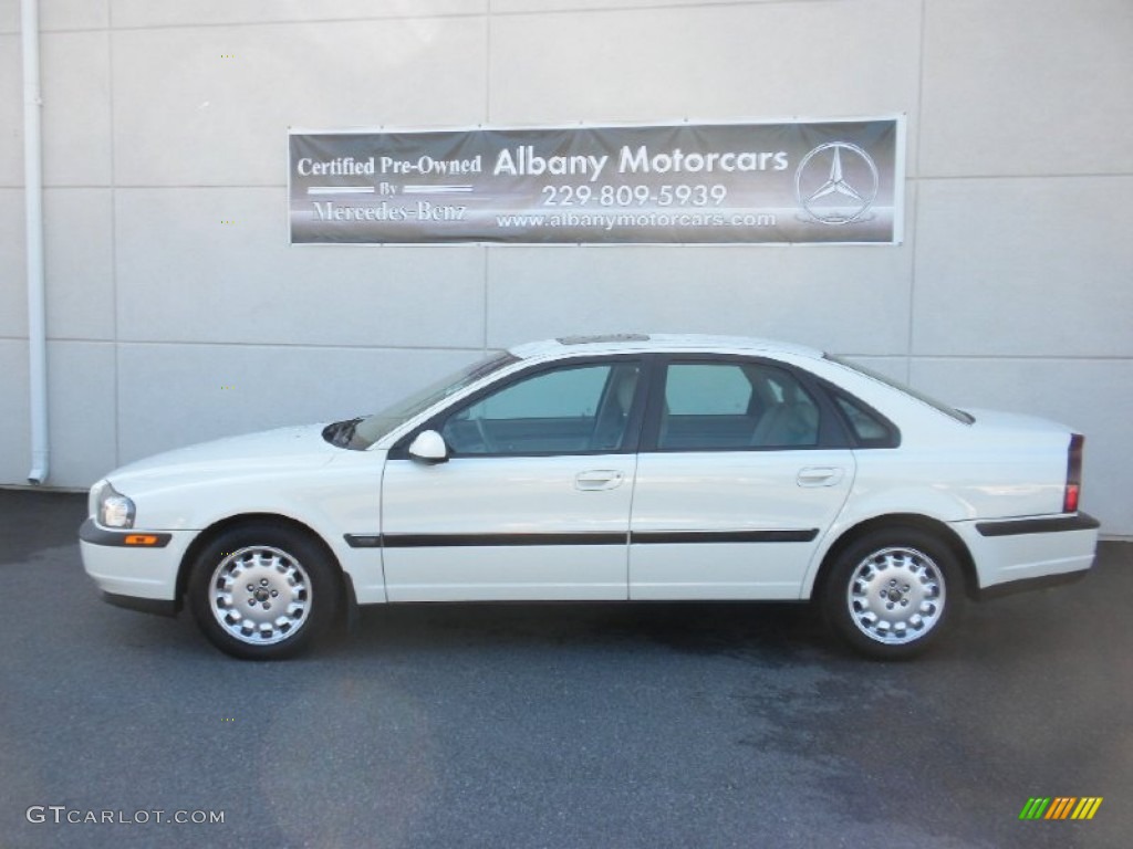 1999 S80 2.9 - White / Taupe/Light Taupe photo #1