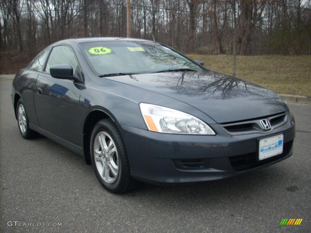 2006 Accord LX Coupe - Graphite Pearl / Gray photo #1