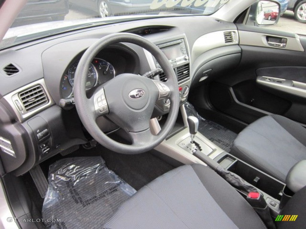 2010 Forester 2.5 X Premium - Spark Silver Metallic / Black photo #17