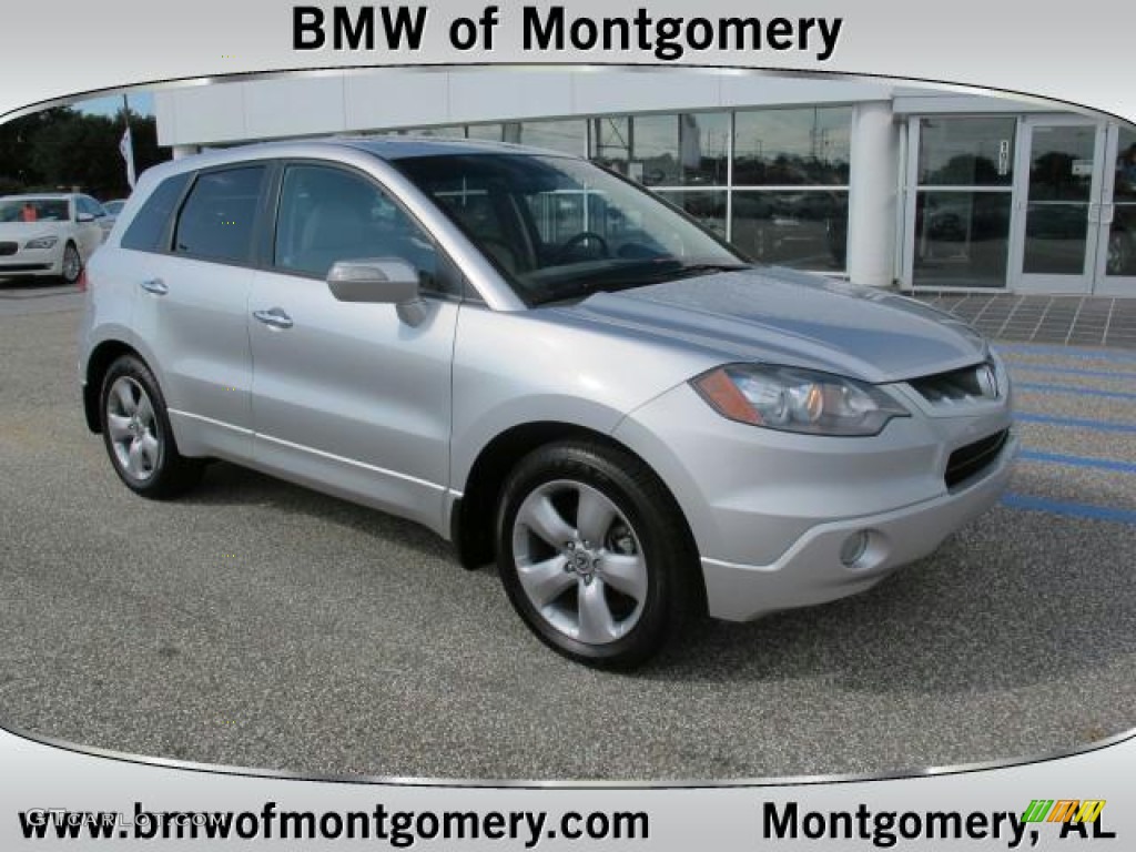 2008 RDX Technology - Alabaster Silver Metallic / Taupe photo #1