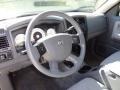 Medium Slate Gray Steering Wheel Photo for 2007 Dodge Dakota #55318713