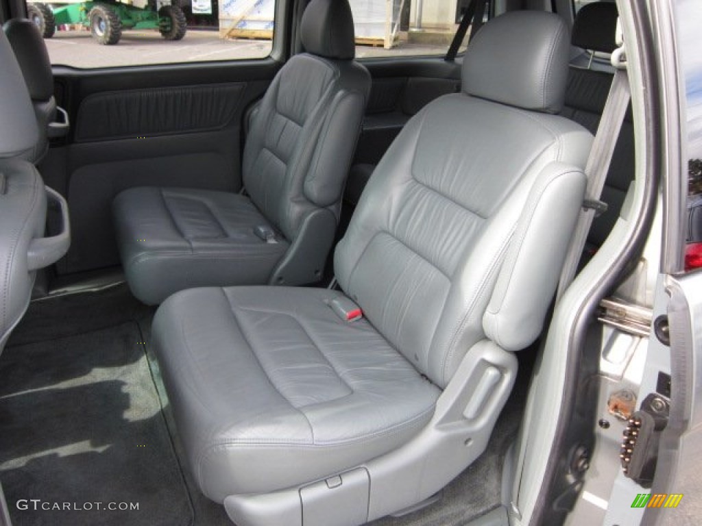 Quartz Gray Interior 2002 Honda Odyssey EX-L Photo #55318843