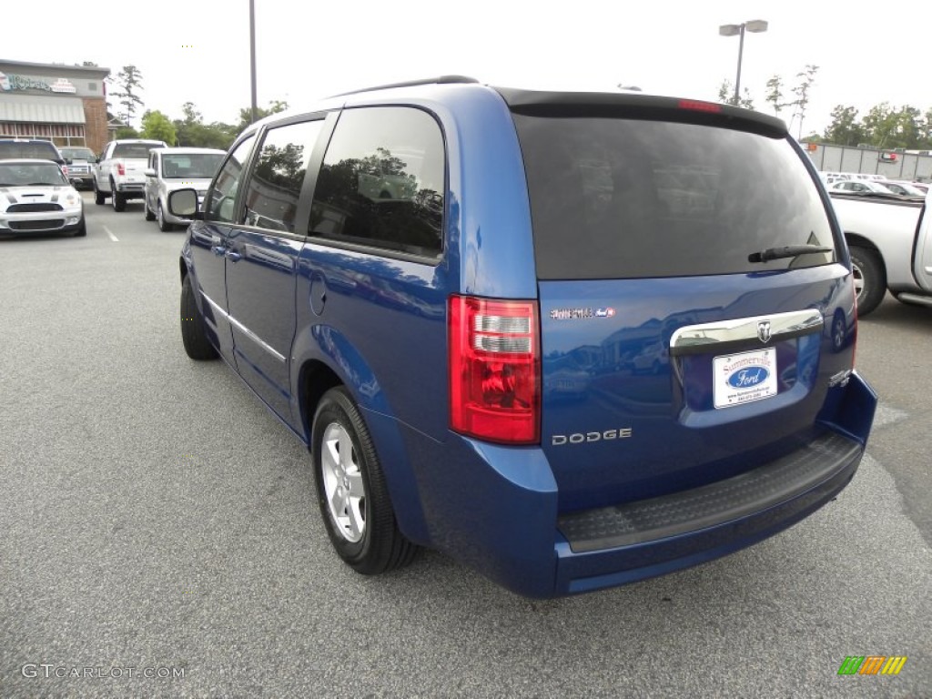 2010 Grand Caravan SXT - Deep Water Blue Pearl Coat / Dark Slate Gray/Light Shale photo #20