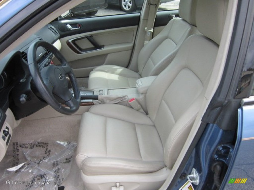 Ivory Interior 2007 Subaru Legacy 2.5i Limited Sedan Photo #55319032