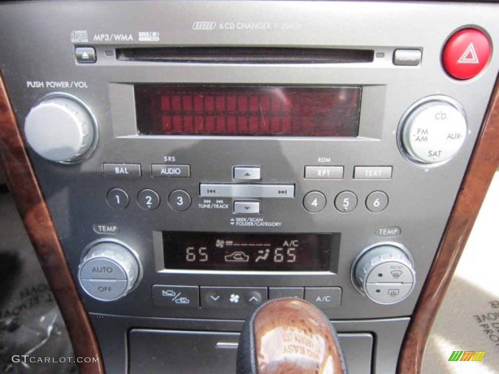 2007 Subaru Legacy 2.5i Limited Sedan Audio System Photos