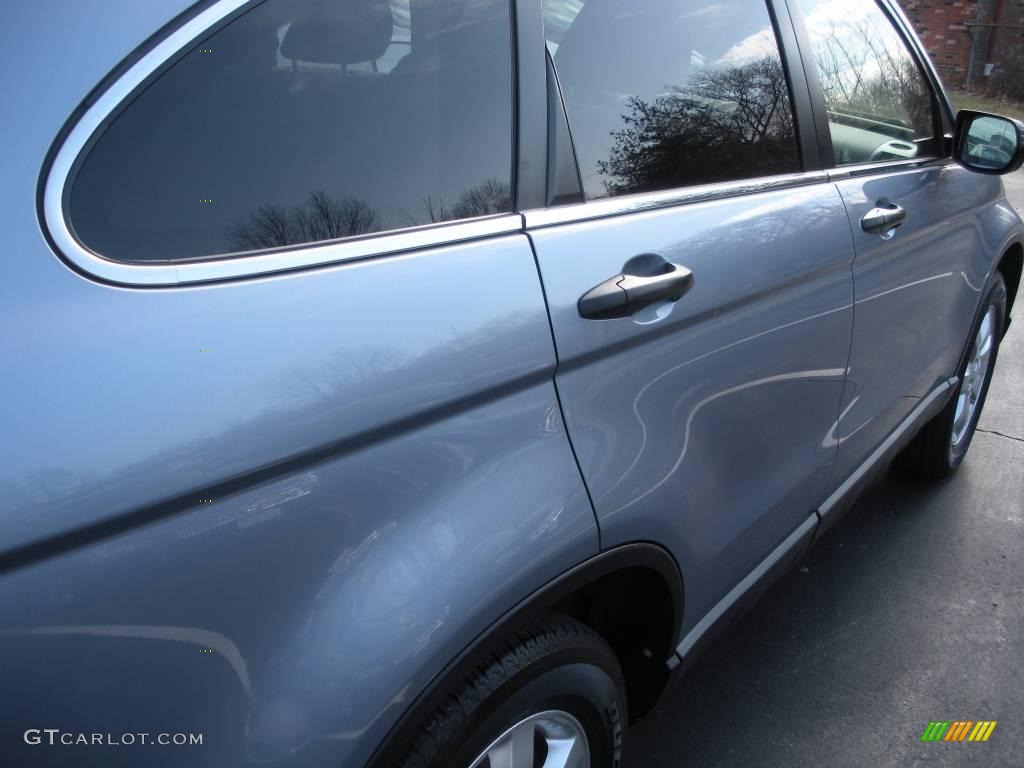 2007 CR-V EX - Glacier Blue Metallic / Gray photo #6