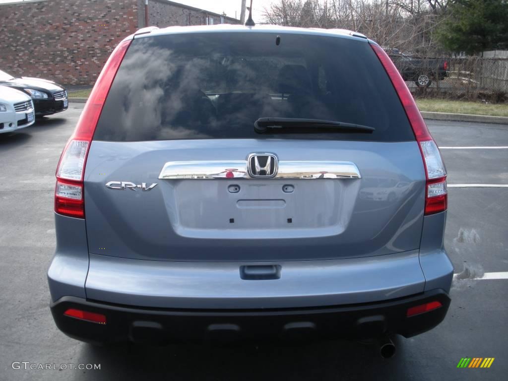 2007 CR-V EX - Glacier Blue Metallic / Gray photo #7