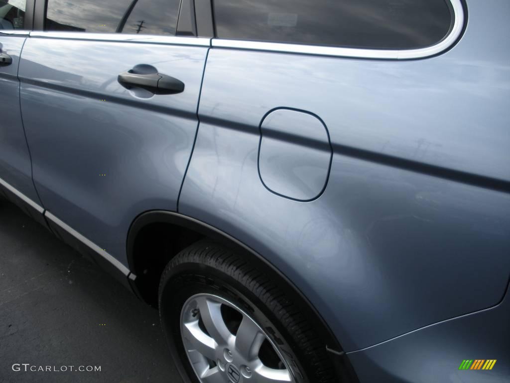 2007 CR-V EX - Glacier Blue Metallic / Gray photo #8