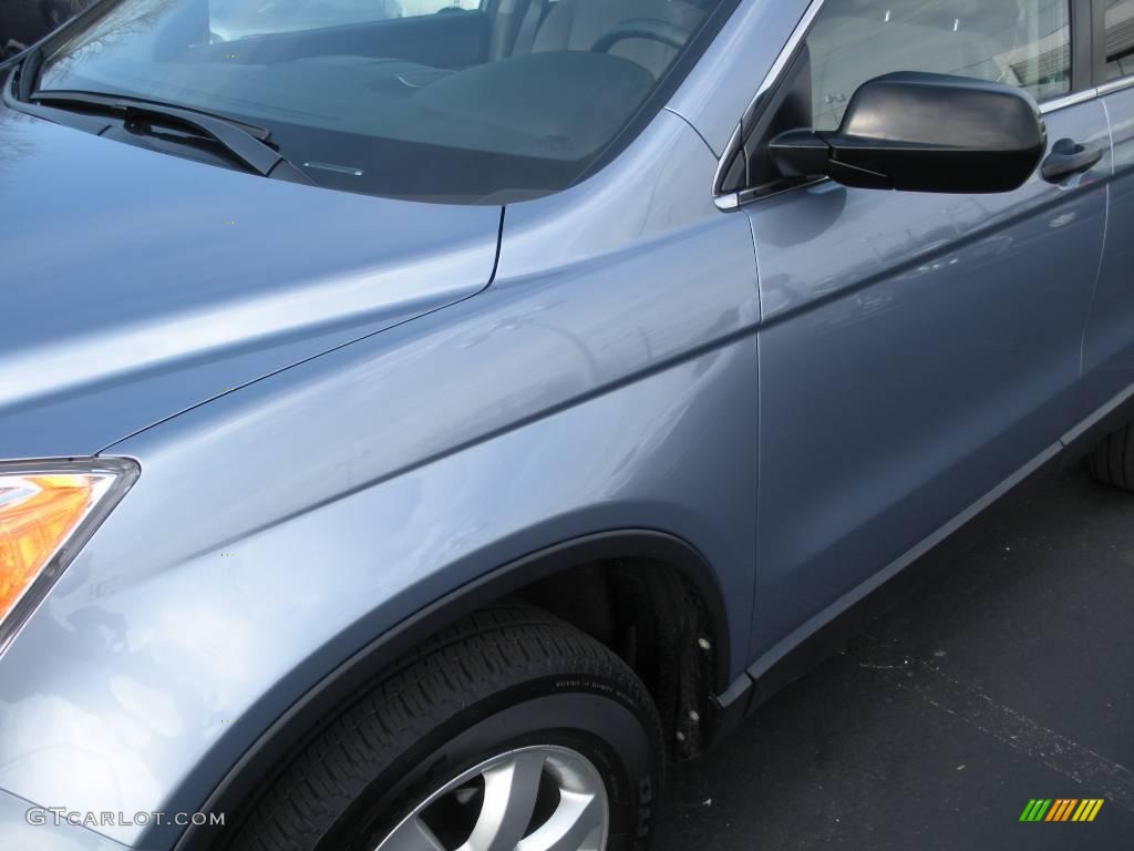 2007 CR-V EX - Glacier Blue Metallic / Gray photo #10