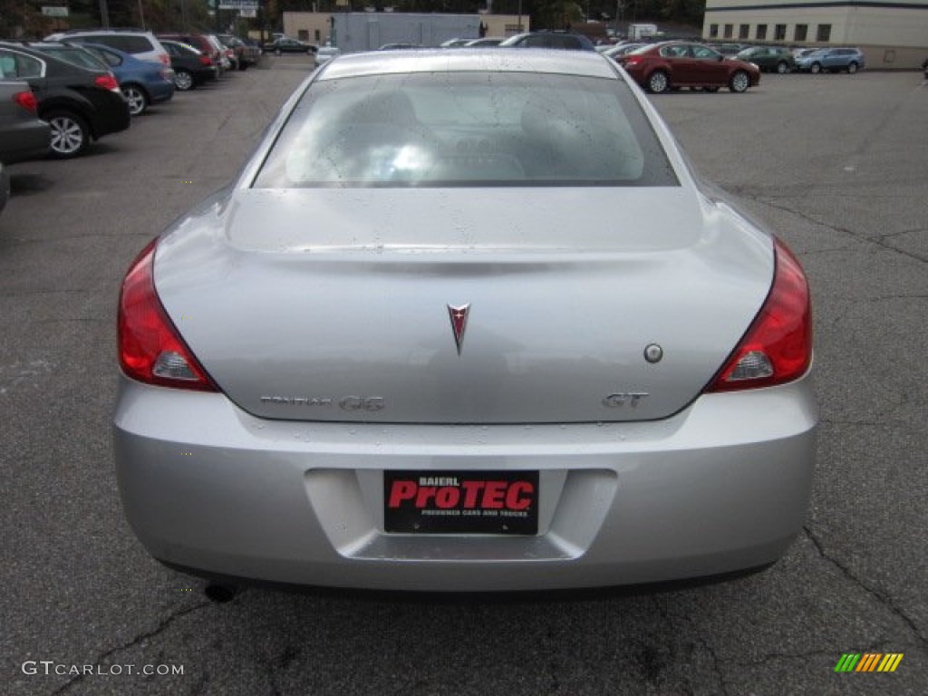 2007 G6 GT Coupe - Liquid Silver Metallic / Ebony photo #4