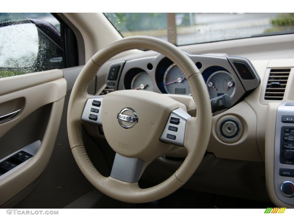 2006 Murano SE AWD - Merlot Pearl / Cafe Latte photo #20