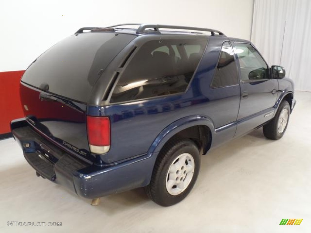 Indigo Blue Metallic 2000 Chevrolet Blazer LS 4x4 Exterior Photo #55321057